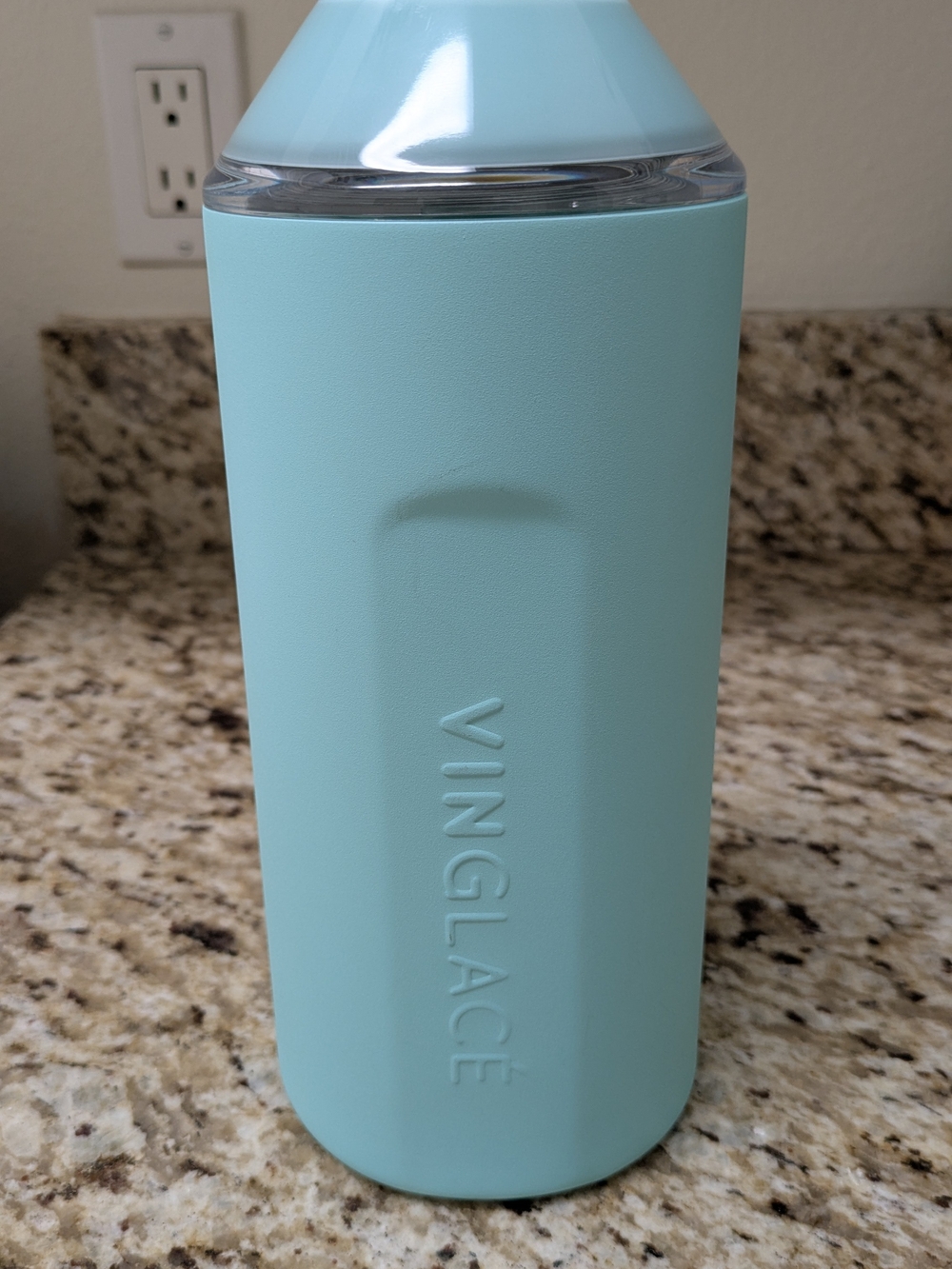 VINGLACE Blue Teal Wine /Champagne Chiller Stainless Steel